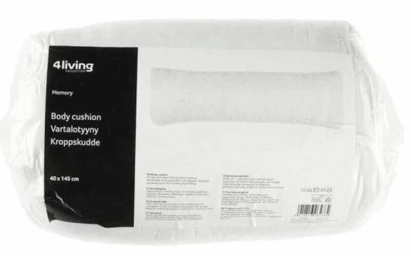 4Living Memory Vartalotyyny 40x140 Cm Valkoinen - Image 2