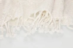 4Living Waffle Torkkupeitto 130x160 Cm Valkoinen