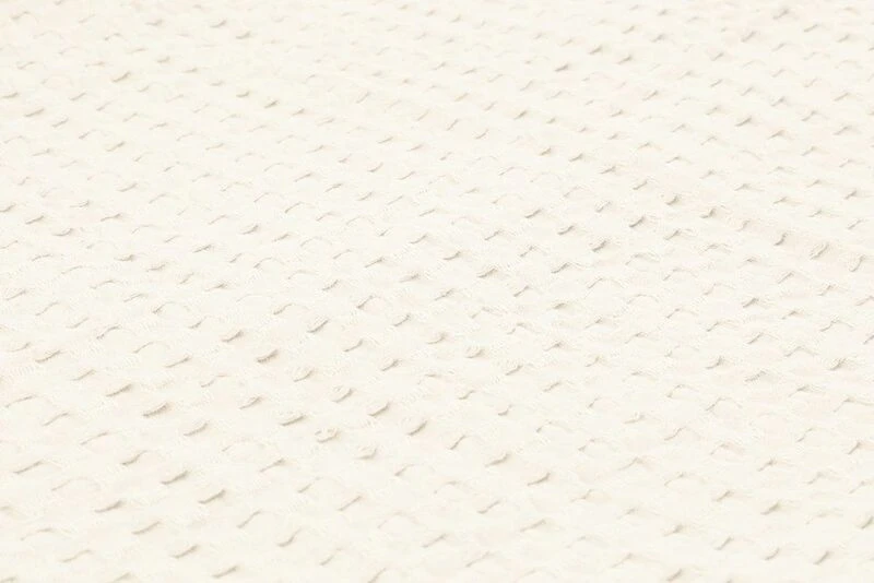 4Living Waffle Torkkupeitto 130x160 Cm Valkoinen - Image 3