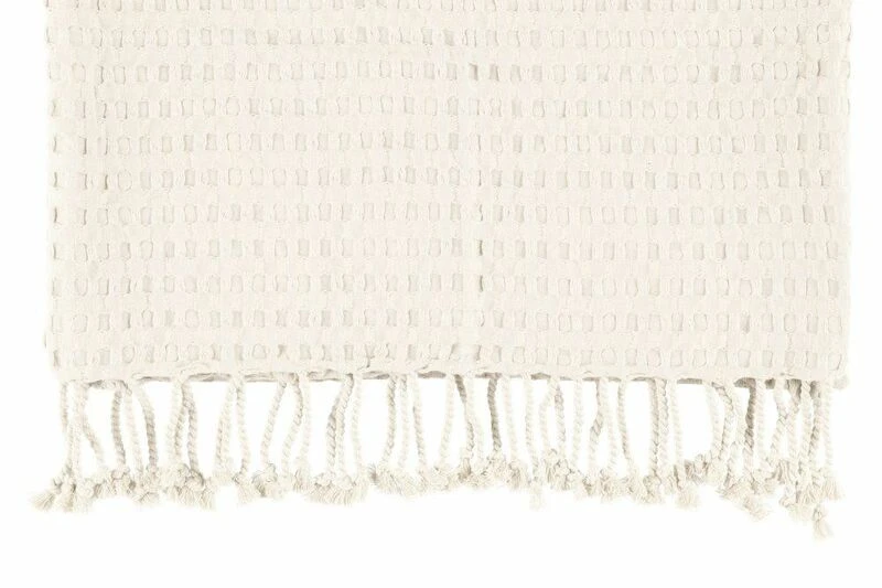 4Living Waffle Torkkupeitto 130x160 Cm Valkoinen - Image 6