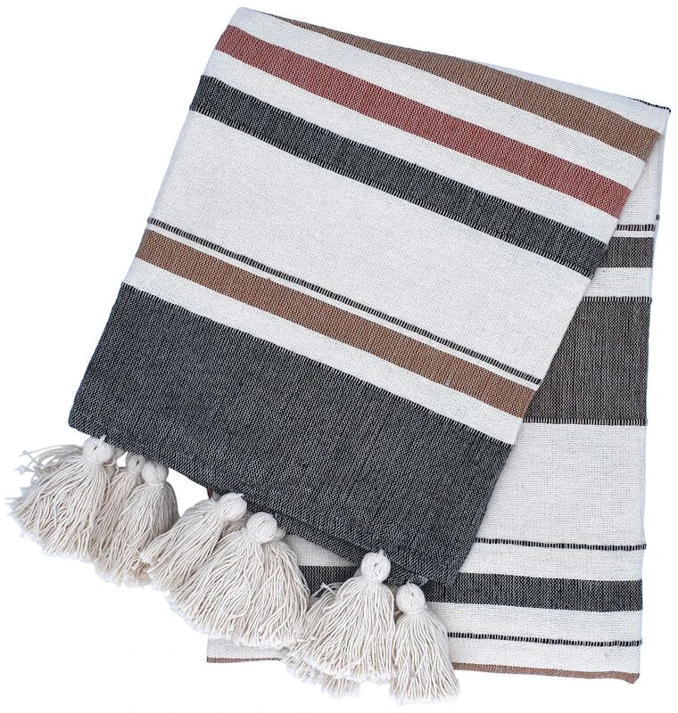 Veke Raita Torkkupeitto 130x170 Cm Värikäs - Image 2