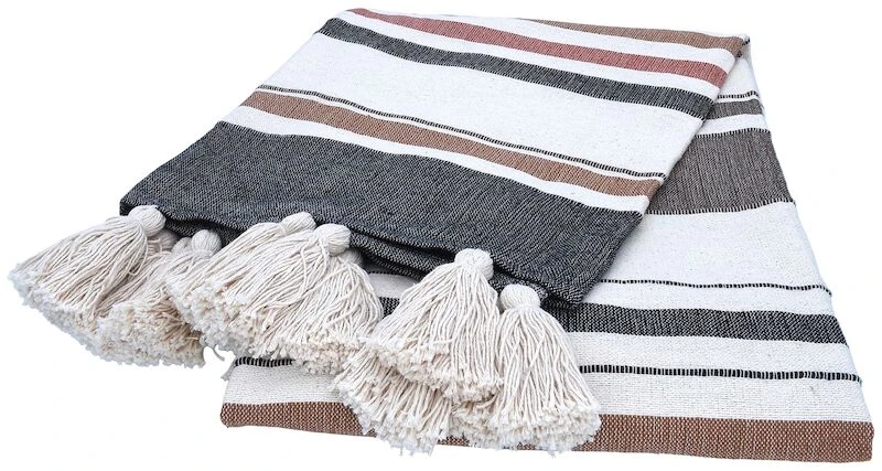 Veke Raita Torkkupeitto 130x170 Cm Värikäs - Image 3