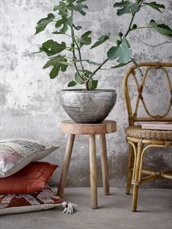 Bloomingville Koristetyyny Ruskea Tupsuilla 50x50 Cm