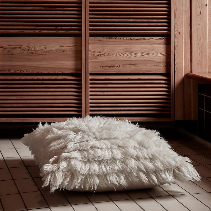 Anno Villatalja Lattiatyyny 70x70 Cm Luonnonvalkoinen - Image 3