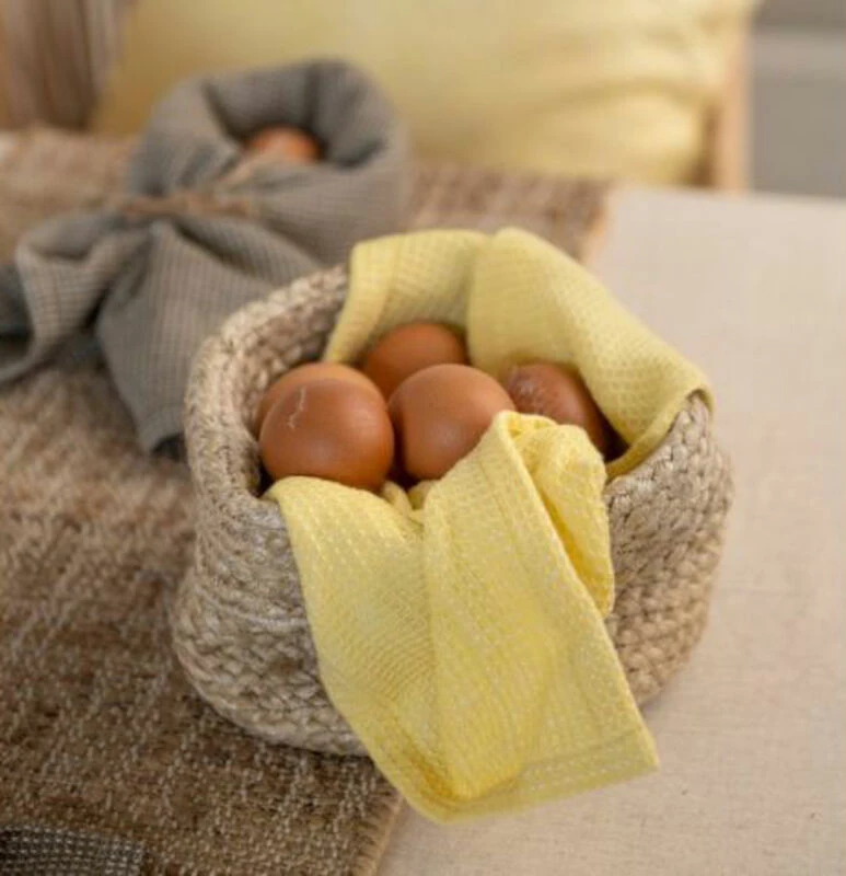 Fanni K Bamboo Keittiöpyyhe 2 Kpl Harmaa 50x70cm - Image 4