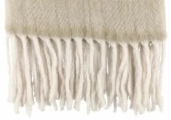 Fanni K Lempi Torkkupeitto 125x150 Cm Beige/luonnonvalkoinen