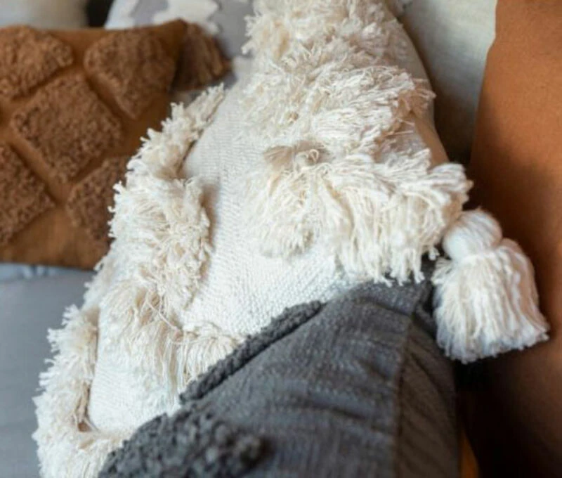 Fanni K Viima Koristetyyny 50x50 Cm Luonnonvalkoinen - Image 2