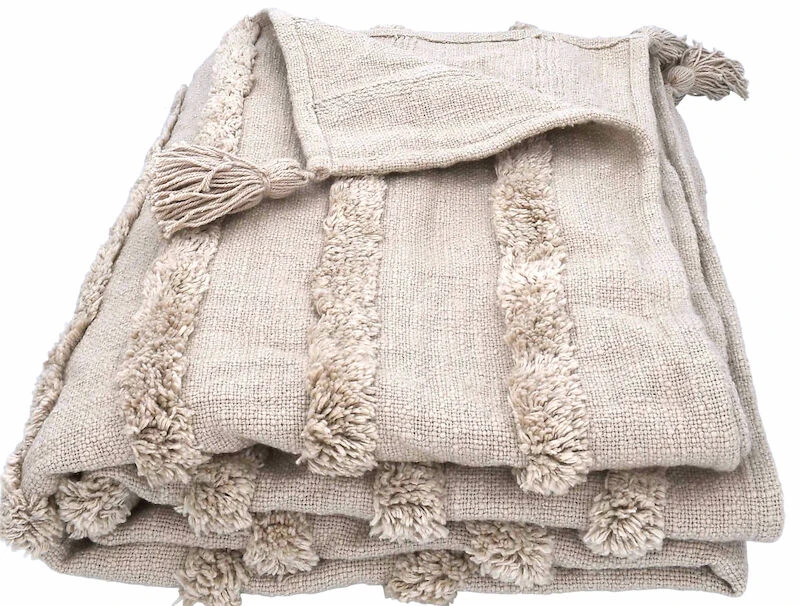 Veke Kaari Torkkupeitto 130x170 Cm Hiekka - Image 3