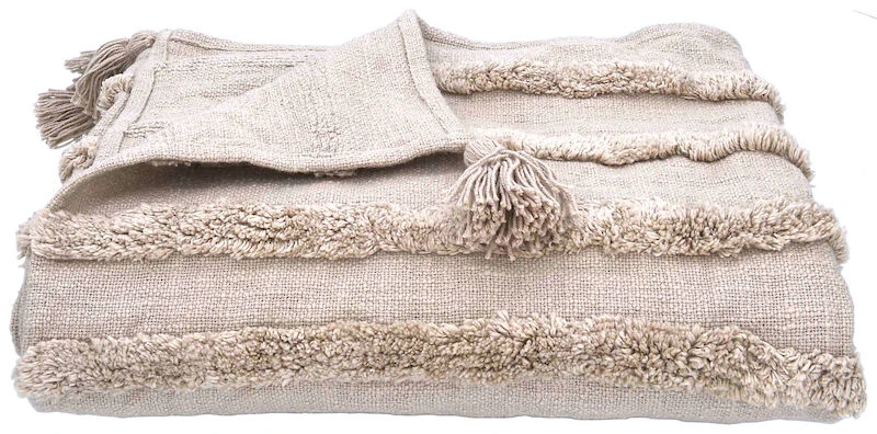 Veke Kaari Torkkupeitto 130x170 Cm Hiekka