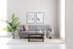 Bloomingville Matt Torkkupeitto 130x160 Cm Harmaa/beige