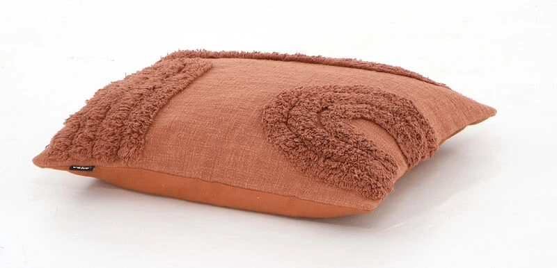 Veke Kaari Tyynynpäällinen 45x45 Cm Karamellin Ruskea - Image 3