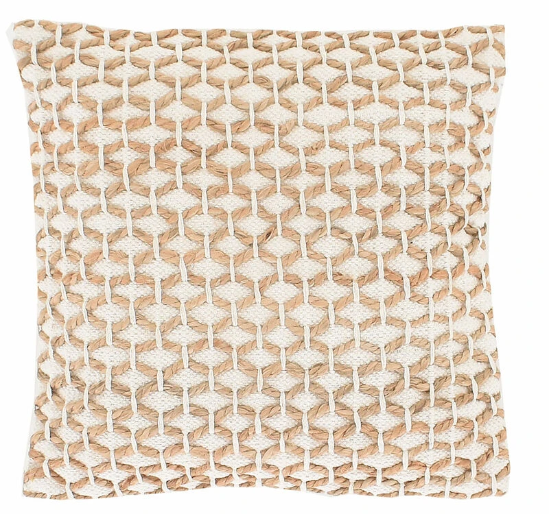 Veke Kuori Koristetyyny 50x50 Cm Luonnonväri/valkoinen - Image 2