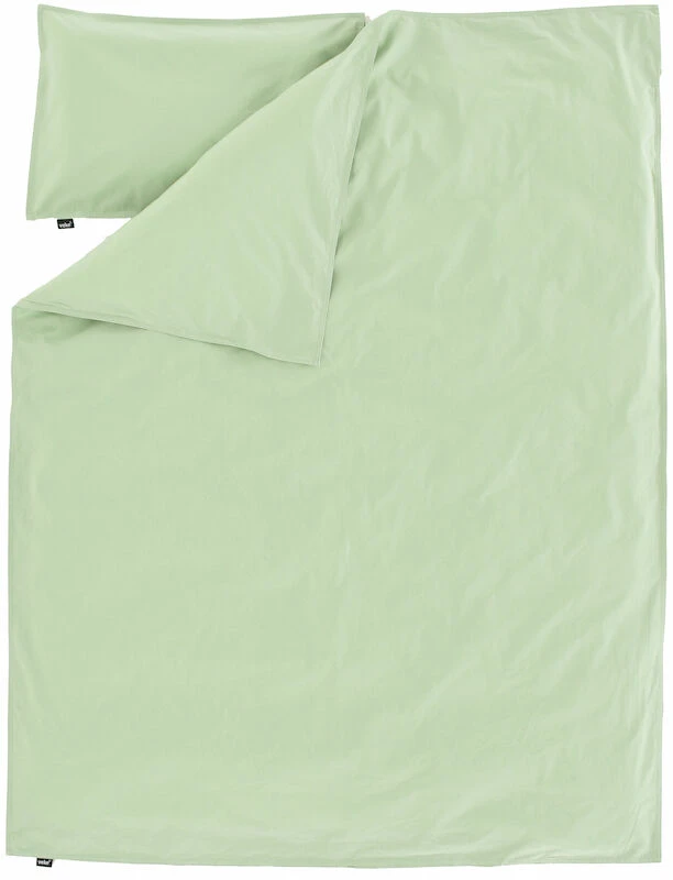 Veke Tuuli Lasten Pussilakanasetti 120x160 Cm + 40x60 Cm Vaaleanvihreä