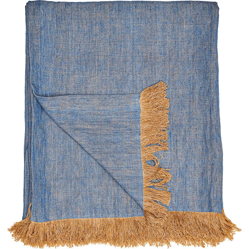 Anno Viive Torkkupeitto 130x180 Cm Sininen/hunaja - Image 4