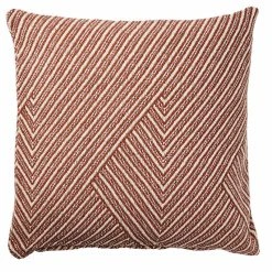 Affari Anna Tyynynpäällinen 50x50 Cm Ruosteenruskea/luonnonvalkoinen