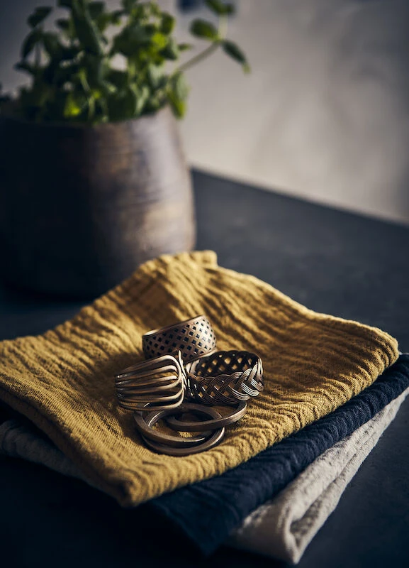 Affari Elsa Lautasliina/servetti 40x40 Cm Valkoinen - Image 3