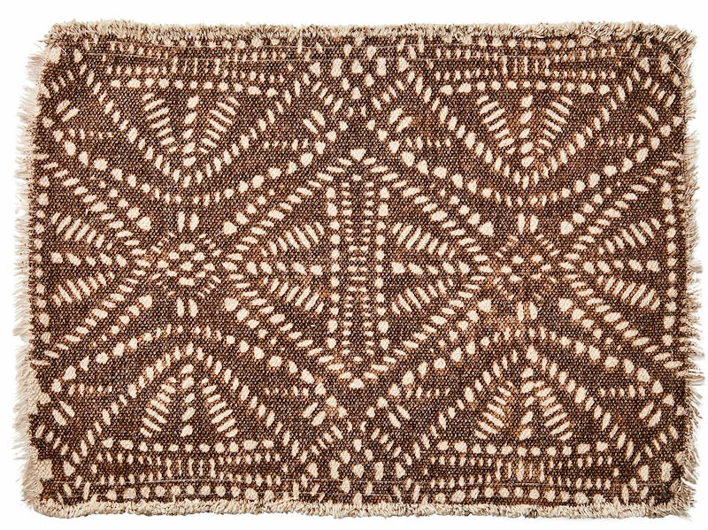 Affari Fernando Tabletti 48x33 Cm Luonnonväri/musta Kuviollinen