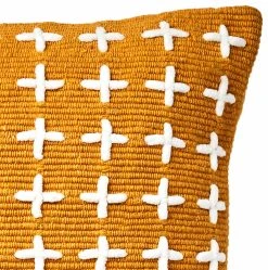 Affari Maja Tyynynpäällinen 50x50 Cm Sinapinkeltainen/valkoinen