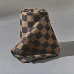 Anno Arkiivi Villahuopa 130x180 Cm Ruskea/musta