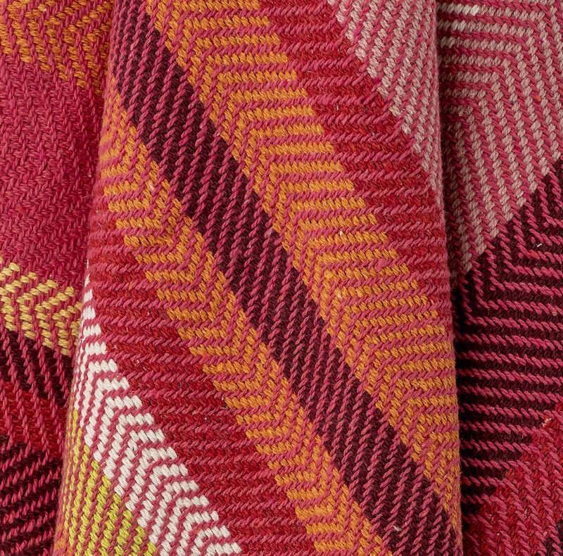 Bloomingville Amra Torkkupeitto 150x130 Cm Punainen