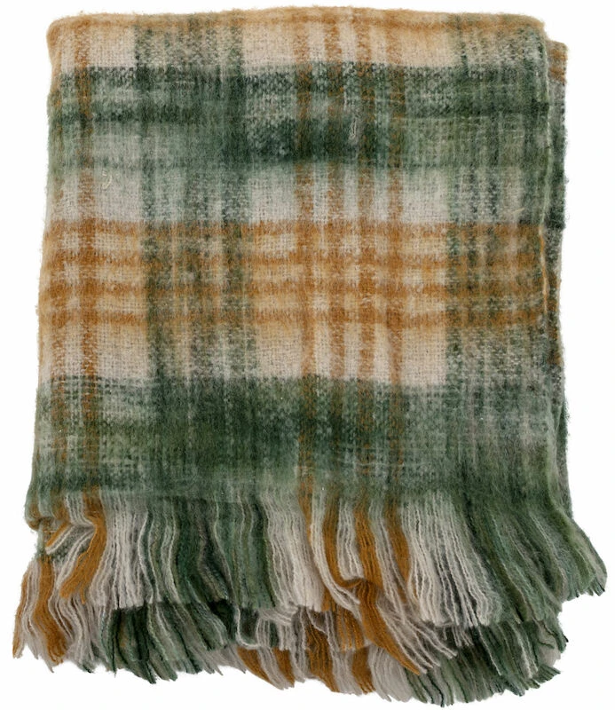 Bloomingville Baloo Torkkupeitto 150x130 Cm Vihreä - Image 2