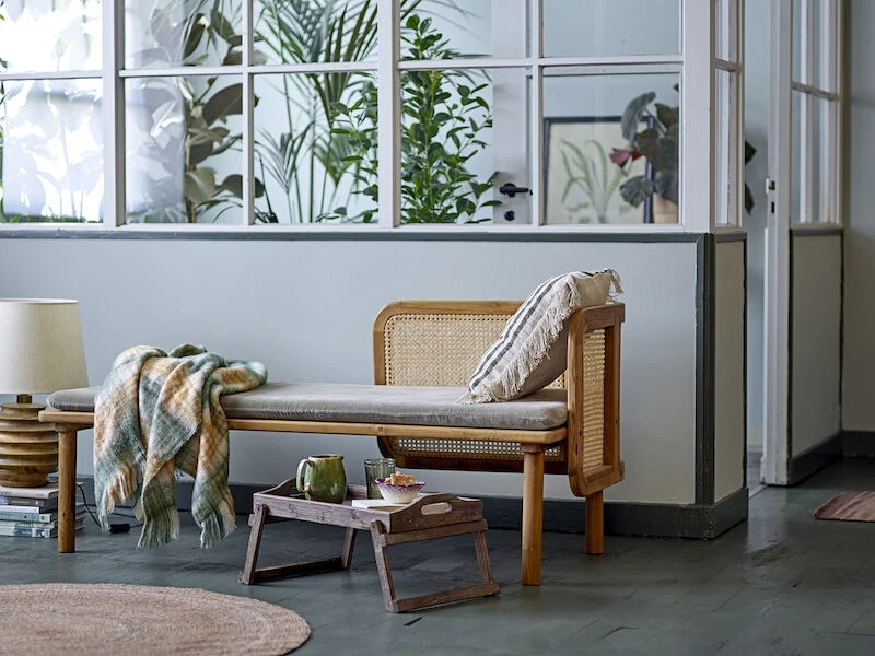 Bloomingville Baloo Torkkupeitto 150x130 Cm Vihreä - Image 3