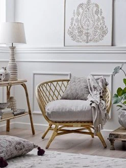 Bloomingville Fibi Koristetyyny 60x60 Cm Lila