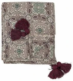 Bloomingville Fibi Torkkupeitto 160x130 Cm Lila