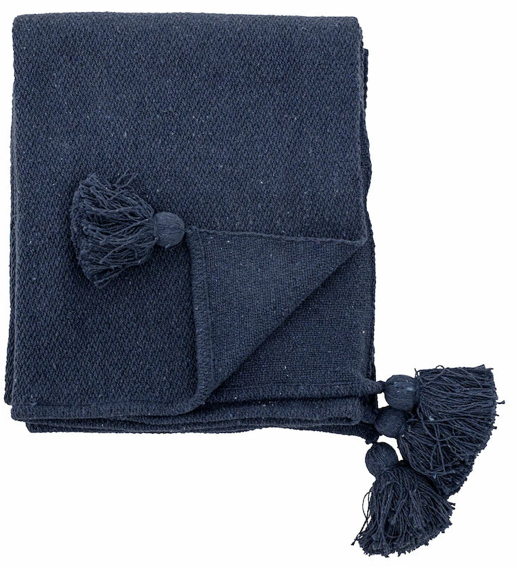 Bloomingville Genet Torkkupeitto 150x130 Cm Sininen - Image 2