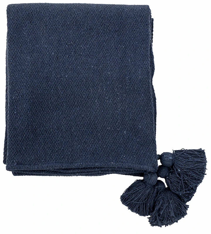 Bloomingville Genet Torkkupeitto 150x130 Cm Sininen - Image 3