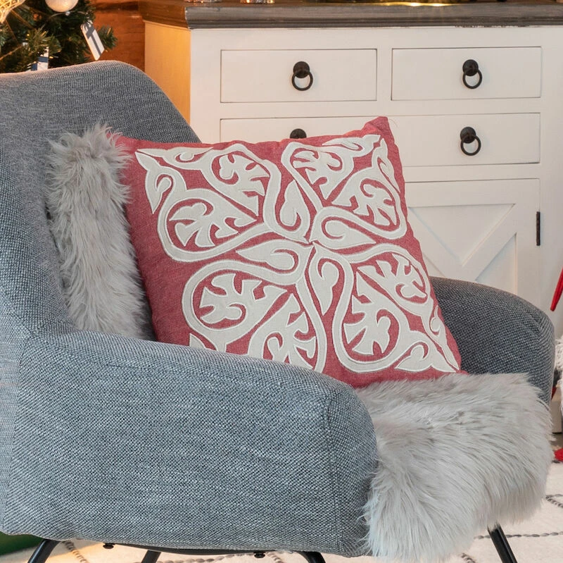 Bloomingville Koristetyyny 45x45 Cm Punainen - Image 3