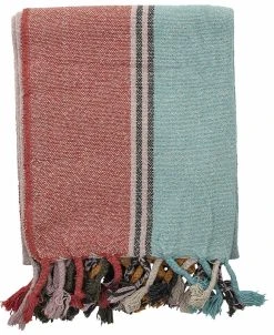 Bloomingville Serena Torkkupeitto 160x130 Cm Monivärinen