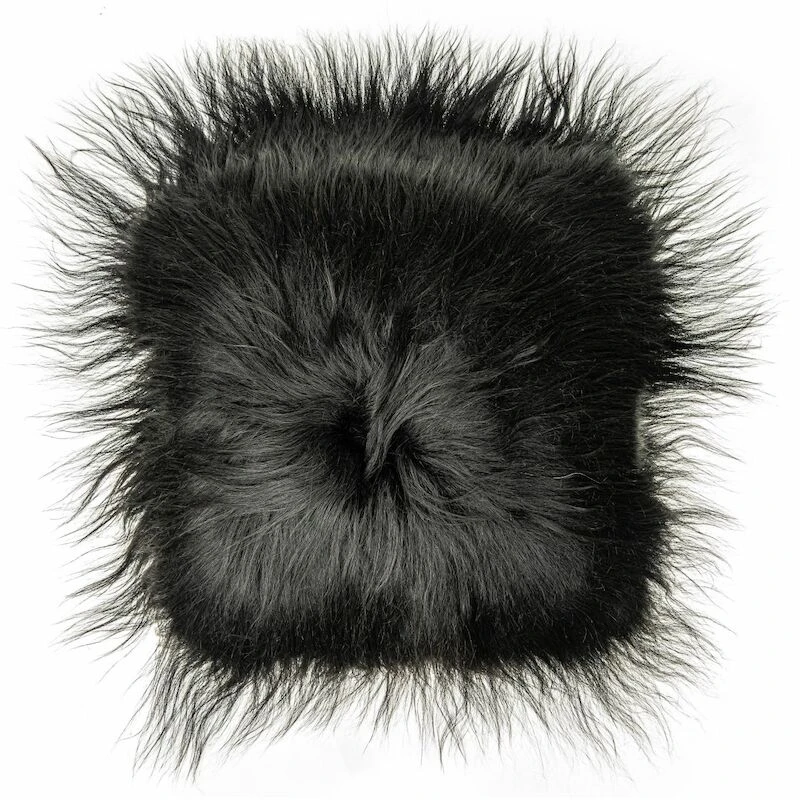 Cuero Design Wild Lampaantaljatyyny Musta - Image 4