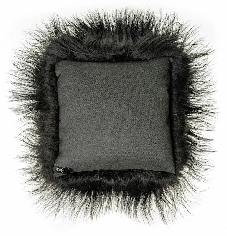 Cuero Design Wild Lampaantaljatyyny Musta - Image 2