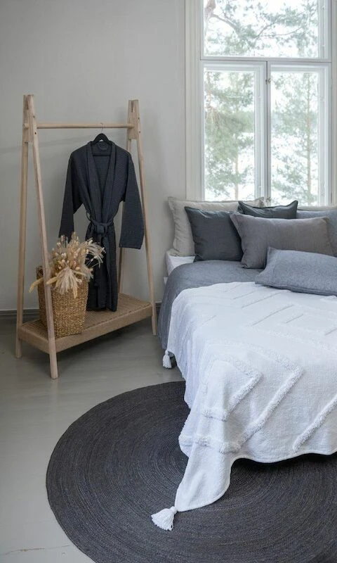 Fanni K Pellavatyynynpäällinen 50x50 Cm Graniitti - Image 2