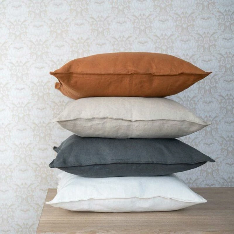 Fanni K Pellavatyynynpäällinen 50x50 Cm Graniitti - Image 3