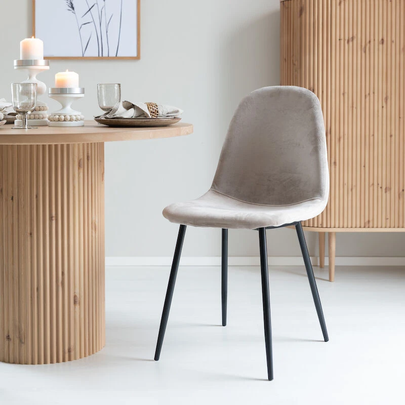 Veke Helga Lautasliina/kangasservetti 2 Kpl 45x45 Cm Hiekka - Image 6