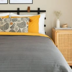 HOUSE NORDIC Gandia Päiväpeitto 150x260 Cm Tummanharmaa