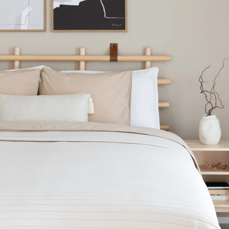 Veke Line Koristetyyny Tupsuilla 30x60 Cm Vaalea Hiekka - Image 6