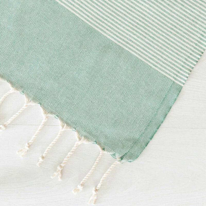 Veke Hamam Nordic Kylpypyyhe 90x150 Cm Pullon Vihreä - Image 5