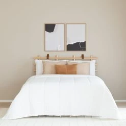 Veke Hattara Päiväpeitto 260x260 Cm Valkoinen