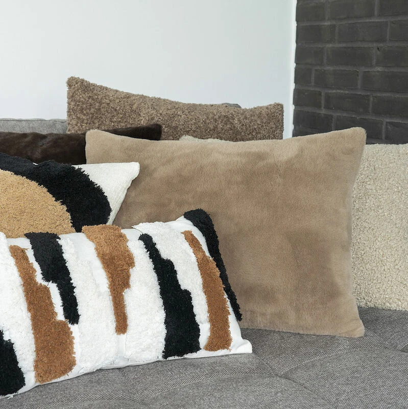 House Nordic Evira Koristetyyny 45x60 Cm Vaaleanruskea - Image 3