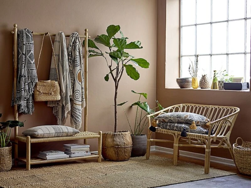 Bloomingville Giano Torkkupeitto Hapsuilla 160x130 Cm - Image 2