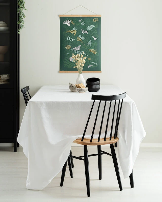Veke Linnea Pellava Pöytäliina 140x250 Cm Valkoinen - Image 4