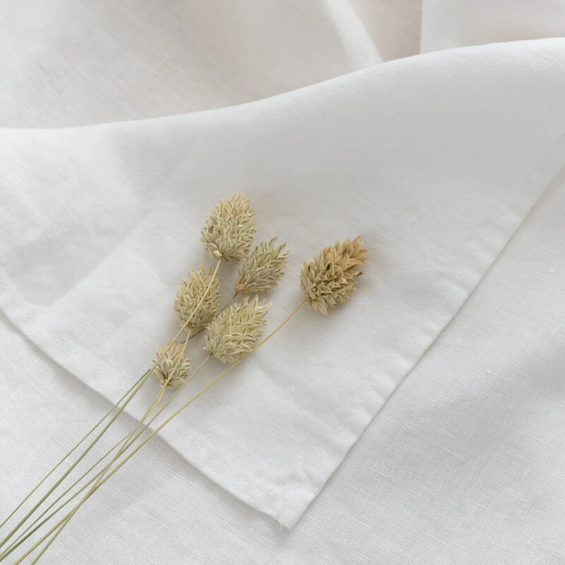 Veke Linnea Pellava Pöytäliina 140x250 Cm Valkoinen - Image 2