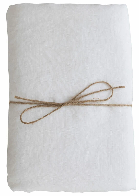 Veke Linnea Pellava Pöytäliina 140x250 Cm Valkoinen