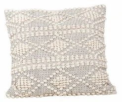 Mattokymppi Riimu Koristetyyny 50x50 Cm Pampula, Luonnonvalkoinen