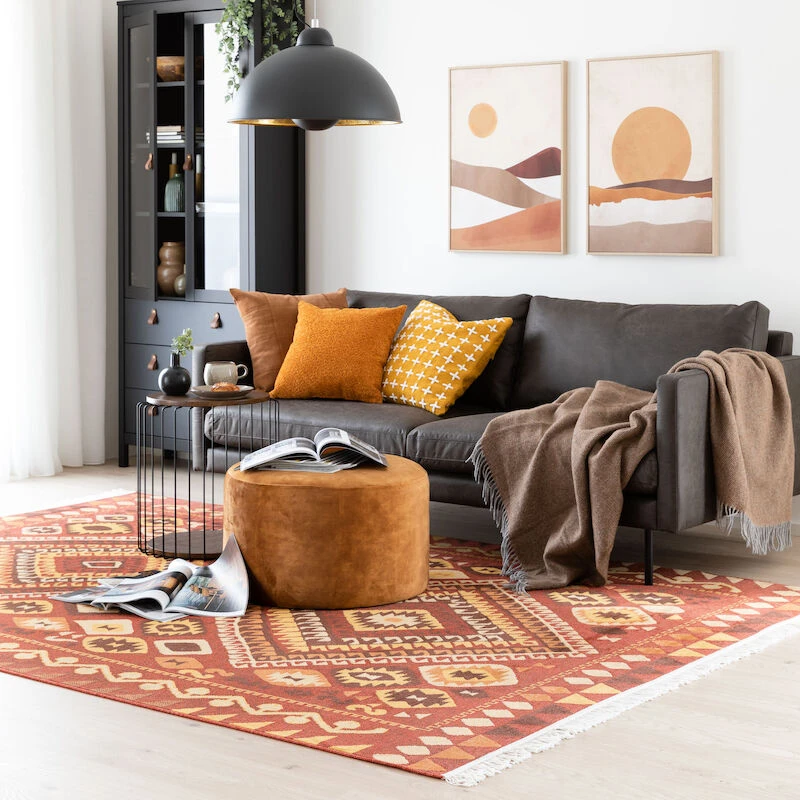 Anno Laama Torkkupeitto, 130x170 Cm Fariini/meleerattu Harmaa - Image 4