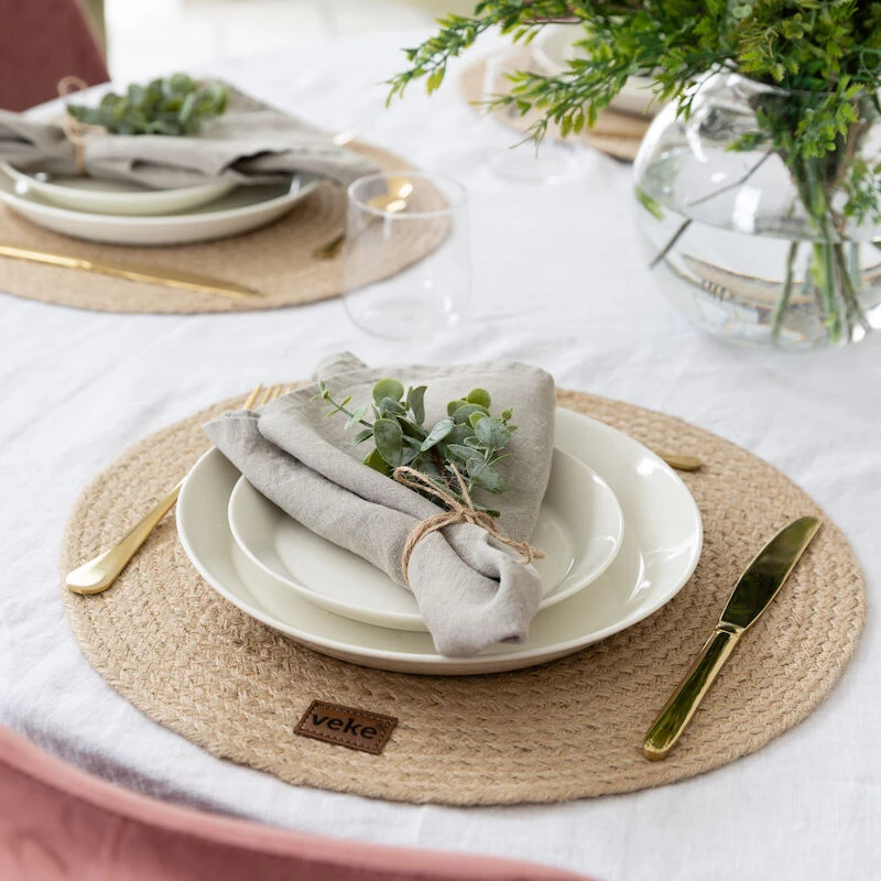 Veke Oksa Juuttitabletti Ø40 Cm - Image 3