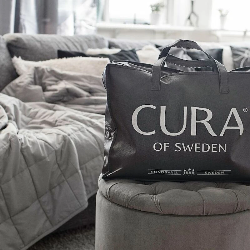 Cura Pearl Classic Painopeitto 135x200 Cm 13 Kg Valkoinen - Image 4